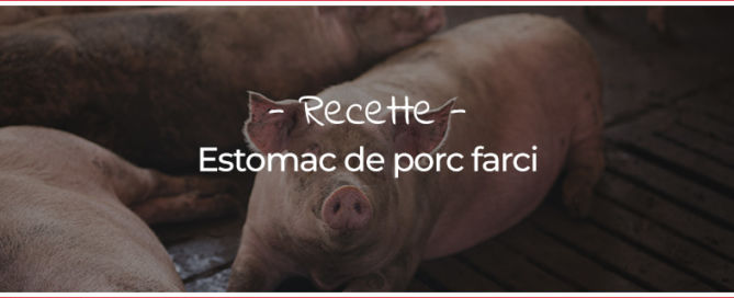 Recette de l'estomac de porc farci