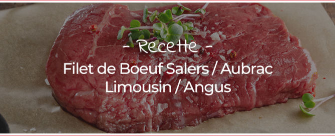 Recette du filet de boeuf
